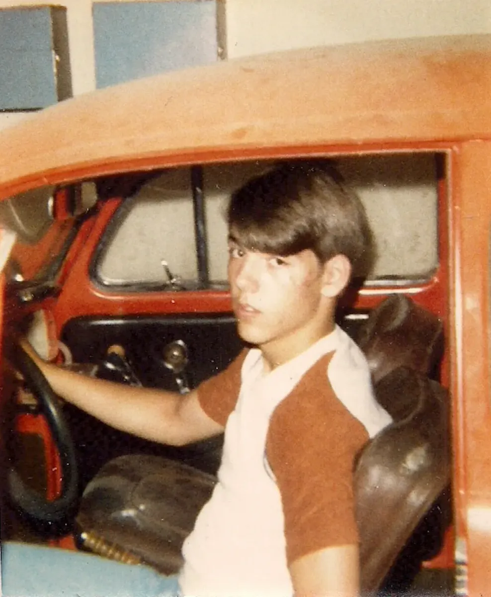 Young John Franklin Wiley as a teenager